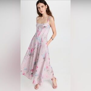 Bardot Adaline Corset Midi Dress